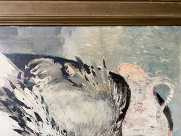Albert Saverys (1886&ndash;1964): Still life with game birds, oil on canvas