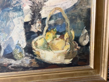 Albert Saverys (1886&ndash;1964): Still life with game birds, oil on canvas