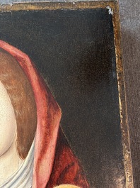 Flemish school, circle of the workshop of Rogier van der Weyden (1399/1400-1464): Madonna and Child, oil on panel, ca. 1500