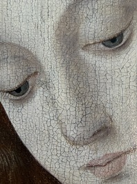 Flemish school, circle of the workshop of Rogier van der Weyden (1399/1400-1464): Madonna and Child, oil on panel, ca. 1500