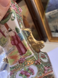 A varied collection of Chinese famille rose and famille verte porcelain, 19th/20th C.