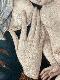 Flemish school, circle of the workshop of Rogier van der Weyden (1399/1400-1464): Madonna and Child, oil on panel, ca. 1500