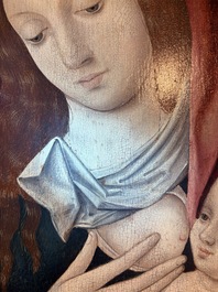 Flemish school, circle of the workshop of Rogier van der Weyden (1399/1400-1464): Madonna and Child, oil on panel, ca. 1500