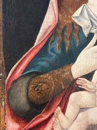 Flemish school, circle of the workshop of Rogier van der Weyden (1399/1400-1464): Madonna and Child, oil on panel, ca. 1500