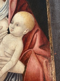 Flemish school, circle of the workshop of Rogier van der Weyden (1399/1400-1464): Madonna and Child, oil on panel, ca. 1500