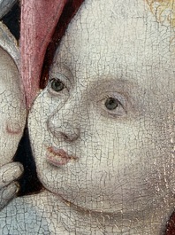 Flemish school, circle of the workshop of Rogier van der Weyden (1399/1400-1464): Madonna and Child, oil on panel, ca. 1500