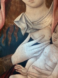 Flemish school, circle of the workshop of Rogier van der Weyden (1399/1400-1464): Madonna and Child, oil on panel, ca. 1500