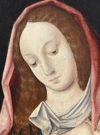 Flemish school, circle of the workshop of Rogier van der Weyden (1399/1400-1464): Madonna and Child, oil on panel, ca. 1500
