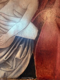 Flemish school, circle of the workshop of Rogier van der Weyden (1399/1400-1464): Madonna and Child, oil on panel, ca. 1500