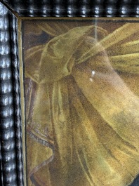 Flemish-French school: Portrait of Henry IV of France, miniature on parchment, early 17th C.