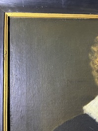 Flemish school: Portrait of a gentleman, presumably Laurent Thibault, oil on canvas, 17th C.