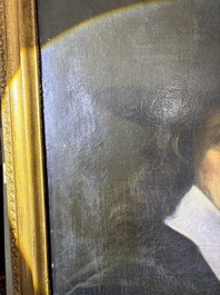 Dutch school: Portrait of a gentleman, oil on canvas, 17th C.