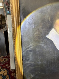 Dutch school: Portrait of a gentleman, oil on canvas, 17th C.