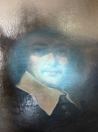 Dutch school: Portrait of a gentleman, oil on canvas, 17th C.