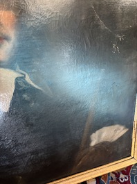 Dutch school: Portrait of a gentleman, oil on canvas, 17th C.