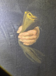 Flemish school: Portrait of a gentleman, presumably Laurent Thibault, oil on canvas, 17th C.
