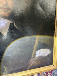 Dutch school: Portrait of a gentleman, oil on canvas, 17th C.