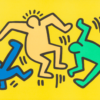 Keith Haring (1958-1990, after): Untitled, multiple, [1992]