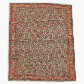 A Persian Senneh rug with floral design ('dessin beauté'), wool on cotton, first third 20th C.