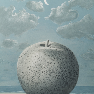 René Magritte (1898-1967, après): 'Souvenir de voyage', lithographie en couleurs, éd. 244/275, daté 2013