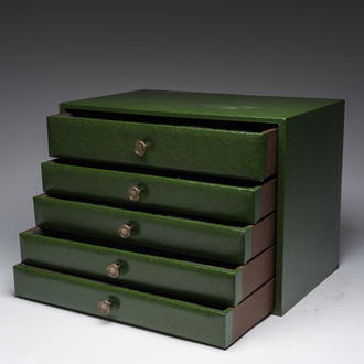 Ménagère de 151 pièces dans la cassette d'origine, modèle America, Christofle, France, 20ème siècle