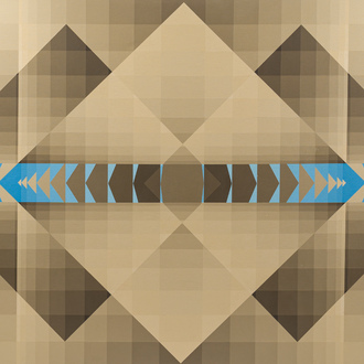 Georges Vaxelaire (1948-2019): 'Composition 747', oil on canvas, dated (19)74