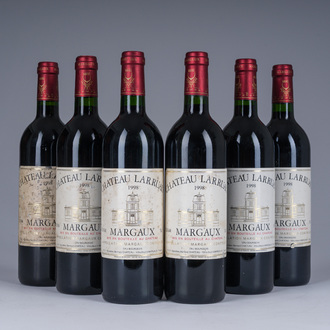 1998 Château Larruau, Margaux, 6 bouteilles