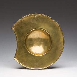 A Flemish copper barber's bowl, possibly Mechelen, 18th C.