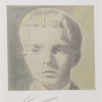 Luc Tuymans (1958): 'Ex Libris' (The Valley), print, (2014)