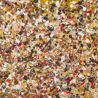 Jan Stuer (1956): 'Powerful image', acrylic on canvas, dated 2000