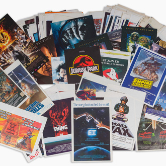 A particularly extensive collection of posters relating to horror, science fiction and adventure films, 20th/21st C.