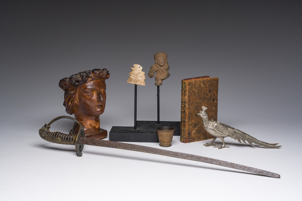 A varied collection of works of art, Europe and South-America, 19th C. and earlier