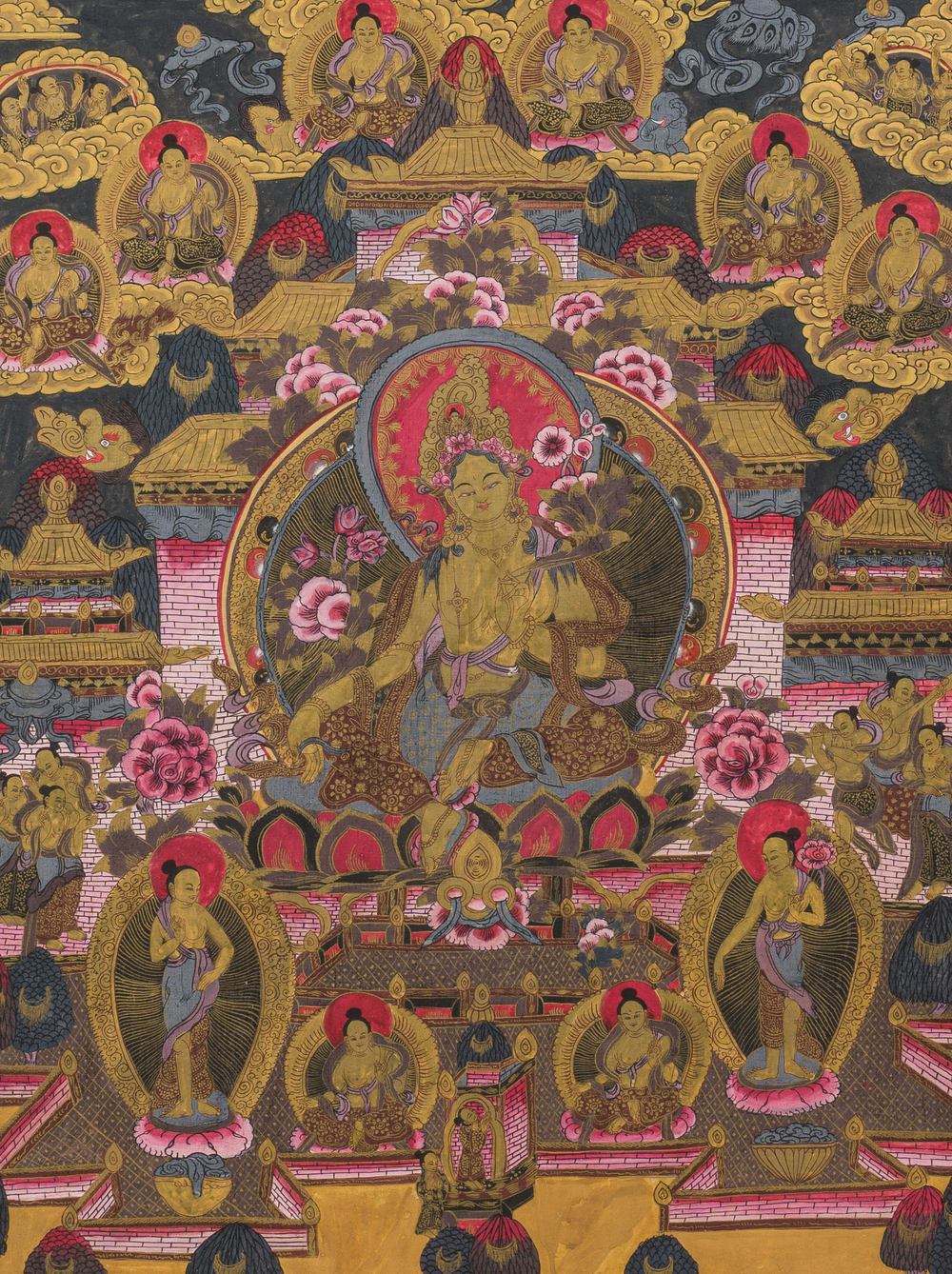 A 'Tara' thangka, Tibet, 20th C.