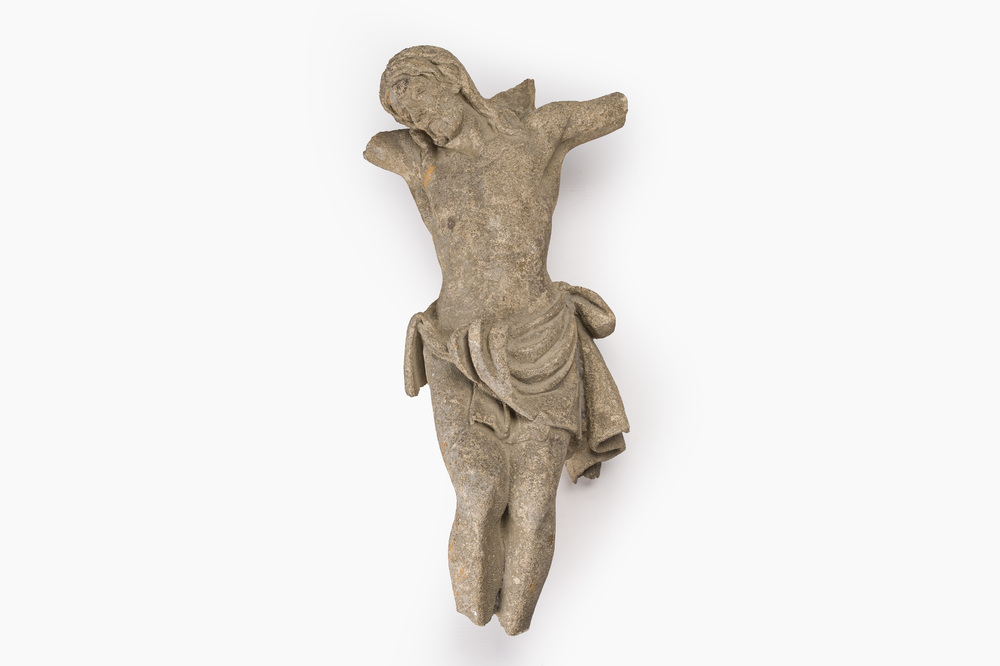 A Flemish stone Corpus Christi, 17th C.