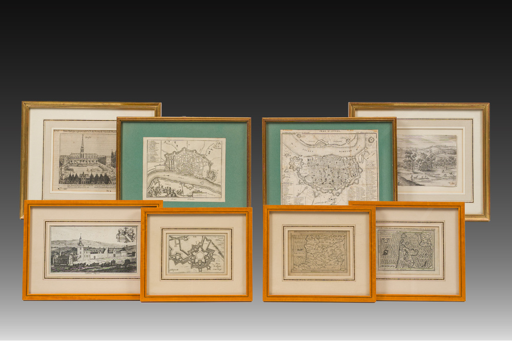 A varied collection of engravings relating to the history and topography of the Netherlands, 17th/19th C.