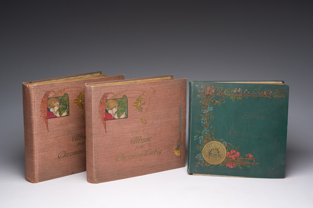 Three various Chromos Liebig albums, 19th/20th C.