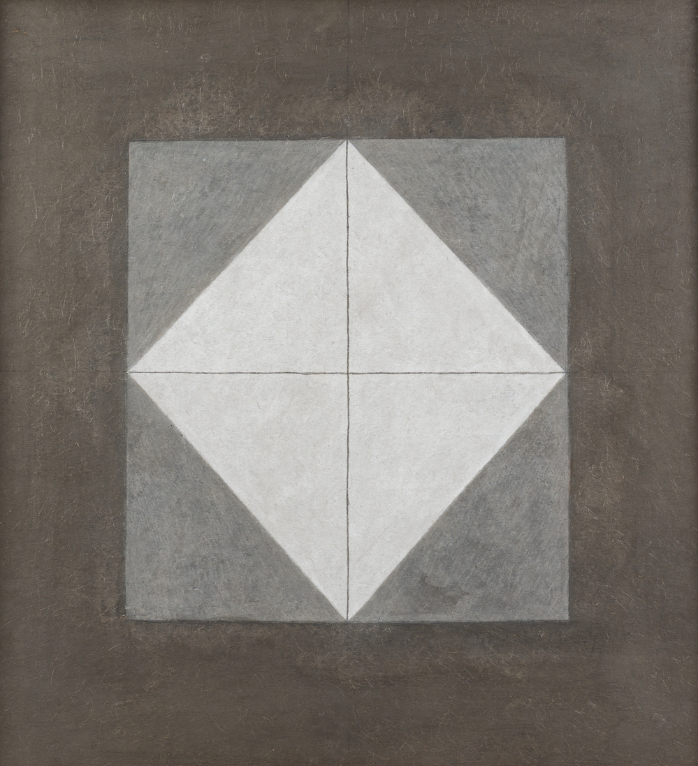 Dan Van Severen (1927-2009): Compositie, tempera op karton, gedateerd 1979