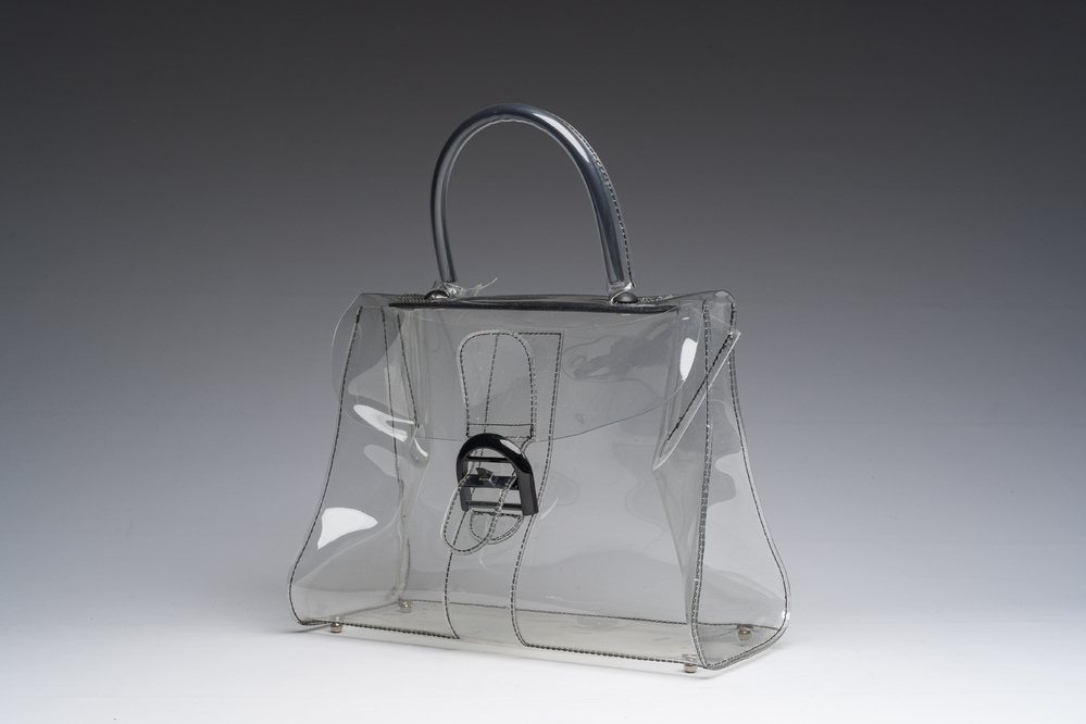 Sac &agrave; main 'Brillant Noces d'Or' en vinyle transparent &agrave; l'occasion du 50&egrave;me anniversaire du mod&egrave;le iconique 'Brillant', Delvaux, Belgium, (2008)