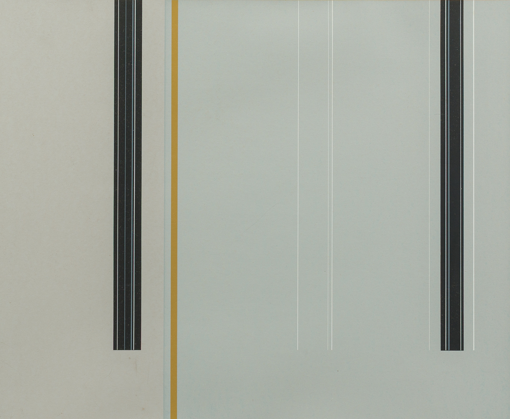 Luc Peire (1916-1994): 'Kit&egrave;ge', s&eacute;rigraphie en couleurs, &eacute;d. 50/100