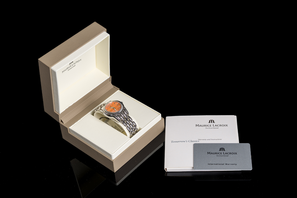 Montre-bracelet Maurice Lacroix en acier inoxydable et verre saphir, n&deg; AF 52228, Suisse, 21&egrave;me si&egrave;cle