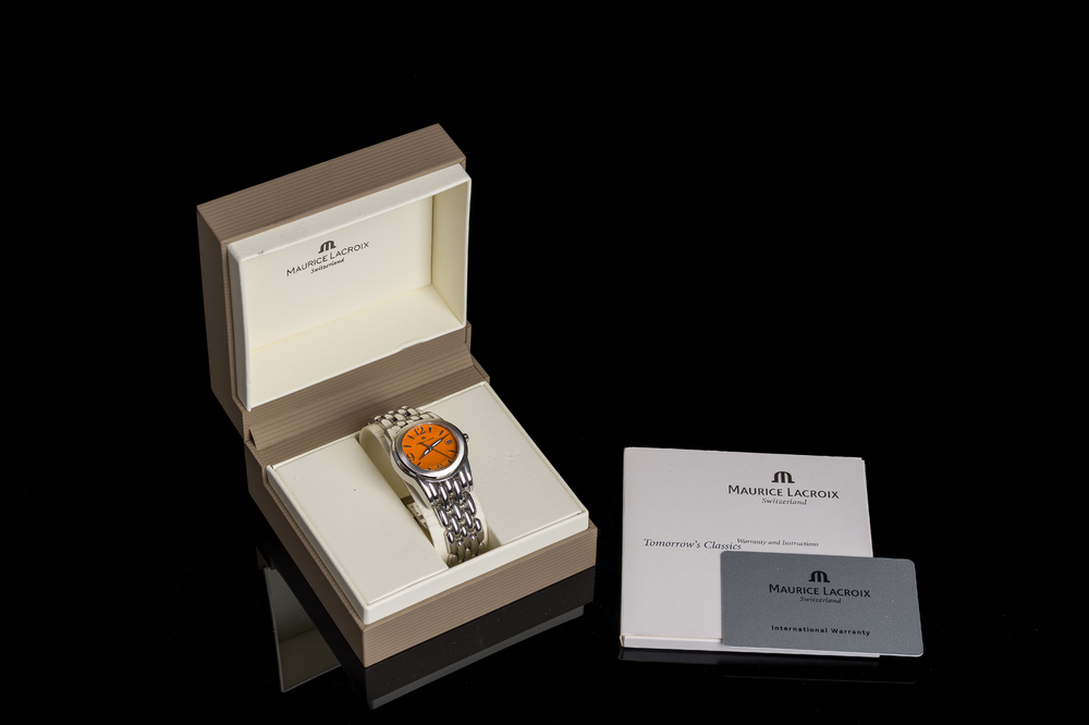 Montre-bracelet Maurice Lacroix en acier inoxydable et verre saphir, Suisse, 21&egrave;me si&egrave;cle