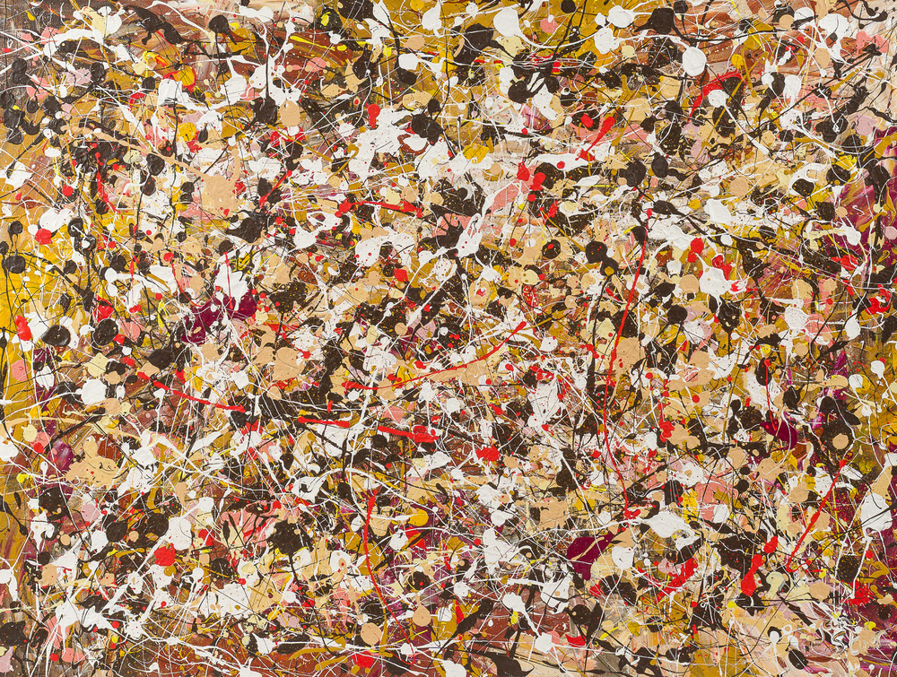Jan Stuer (1956): 'Powerful image', acrylic on canvas, dated 2000