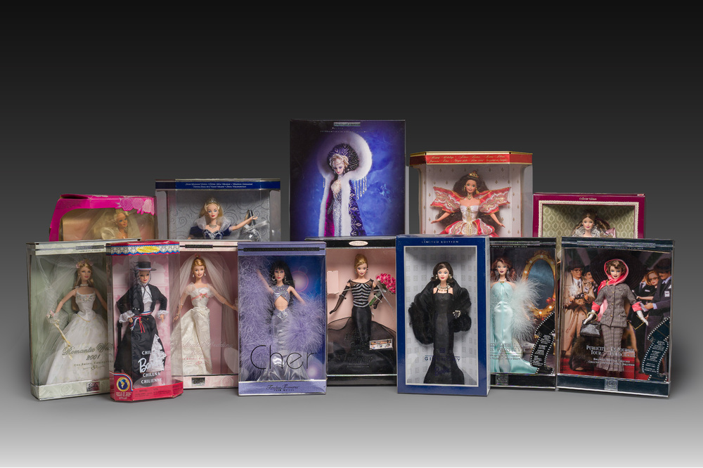 Thirteen various Barbie dolls in their original boxes, Mattel, dated 1992-2001