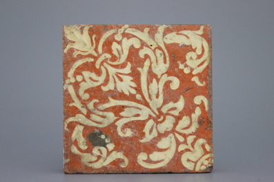Franse middeleeuwse tegel, ca. 1540