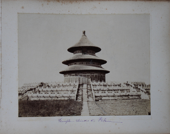 Exceptionnel album de photographies de Chine, 19e, ca. 1897
