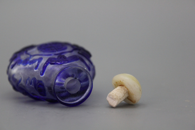 Chinees snuifflesje, Peking glas, 20e