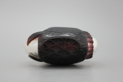 Tabati&egrave;re chinoise, verre de P&eacute;kin, 20e