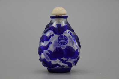 Chinees snuifflesje, Peking glas, 20e
