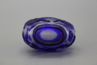 Chinees snuifflesje, Peking glas, 20e