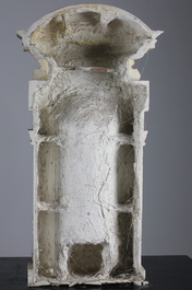  Vierge et l&rsquo;Enfant de Michel-Ange, moulure en pl&acirc;tre,  atelier De Wispelaere, Bruges, 1e moiti&eacute; 20e